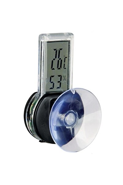 Trixie Termometru/Higrometru pentru terariu, Trixie, digital, cu ventuză, 3x6 cm, 76115