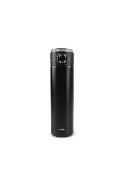 Karaca Etro Leakproof Steel Digital Thermos 480 ml Black