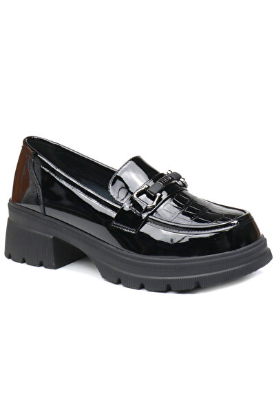 FORMAZIONE Pantofi dama TP6830 1-negru lac-37