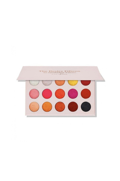kara duo Cara Dew The Desire Fifteen Eyeshadow Palette ES33 Multicolor