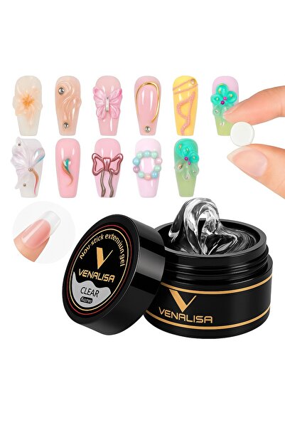 Venalisa Non Sticky Ele Yapışmayan Hamur Jel 15 ml Clear Şeffaf