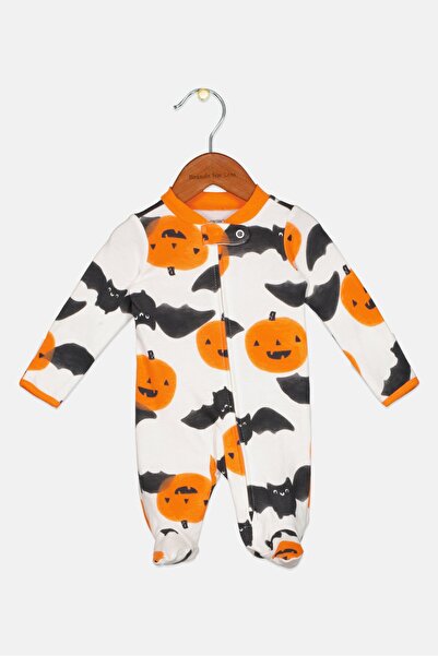 Carter's Toddlers Boy Allover Print Bodysuit, White