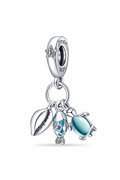 Bijuterii Nadiela Talisman Argint 925, Charm pentru bratari – Remember the sea