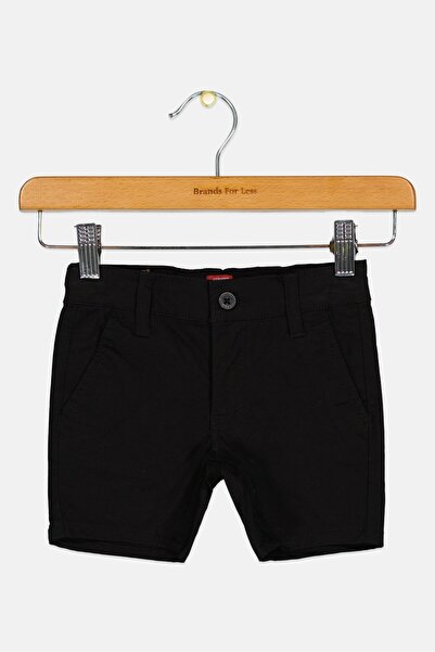 Levi's Toddlers Boy Solid Chino Shorts, Black