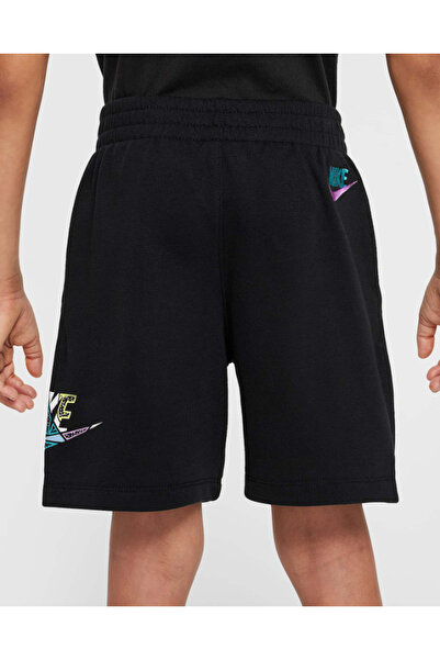 Nike (3-7 Years Old) Children's Cotton Black Shorts 86m686