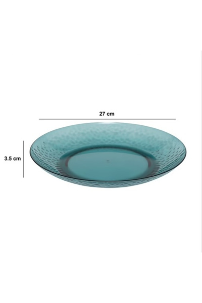 Other Estiva PLATE DIAMETER 27 cm PLASTIC blue