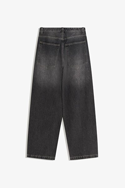 Bershka Dijital filtreli, taşlı, süper baggy fit jean