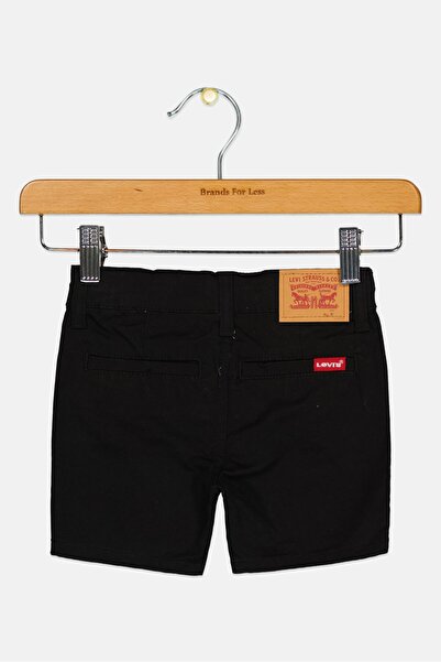 Levi's Toddlers Boy Solid Chino Shorts, Black