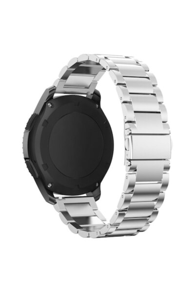 Edman Curea de schimb 3Z pentru Samsung Watch Active, 20 mm, universală, argintie