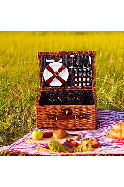 Perotti Picno Italy 4 Kişilik Piknik Sepeti