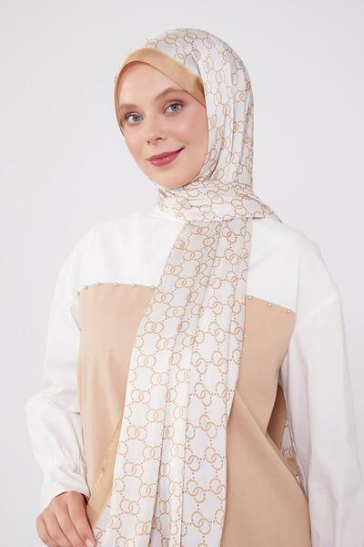 Levidor Gold Halka Desen Brand Şal