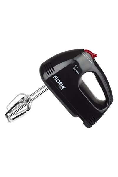 Floria ZLN-7567 Hand Mixer Black, 150 W, 7 speeds, Accessory release button