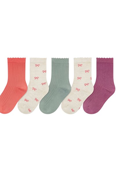 JUST SOCKS Комплект от 5 чифта детски памучни чорапи