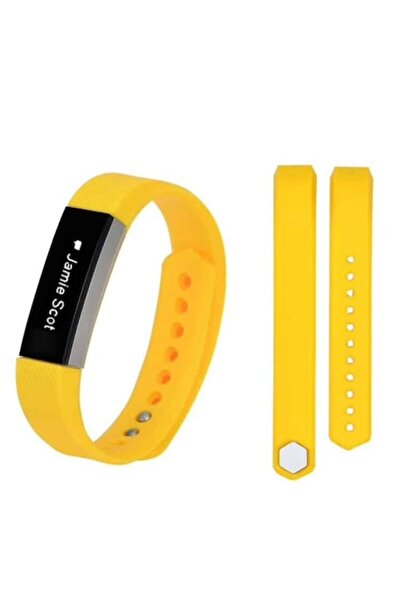 Edman Wrist strap for Fitbit Alta / Fitbit Alta HR, size S, Lemon yellow