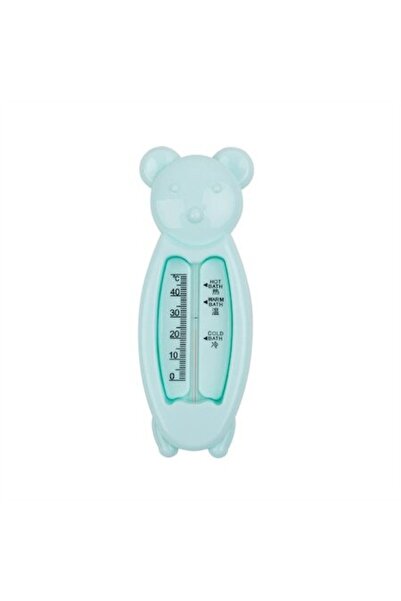 Edman BabyBear Bath and Room Thermometer for Children, Blue