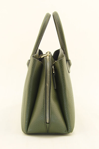 HNB Women's Khaki Molded Hand and Shoulder Bag