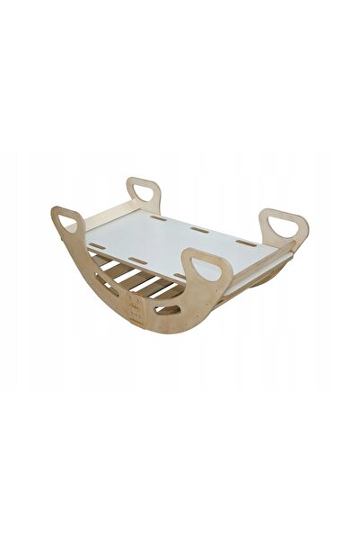 Other Balansoar Montessori din lemn cu tobogan, mărime mare XL, pliabil, lăcuit, PL