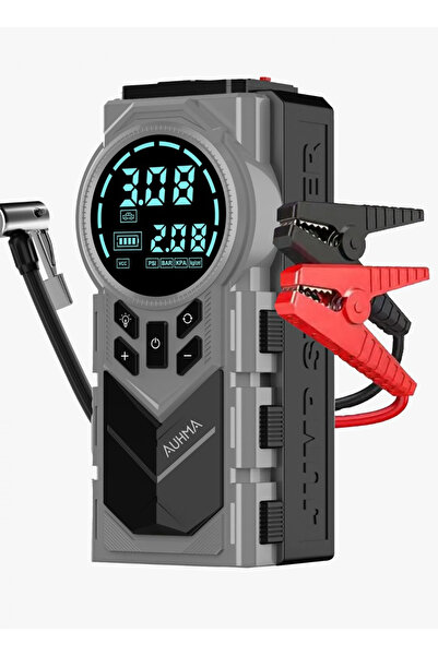 EXENAR Akü Takviye Powerbak Marş Basma Cihazı 150 Psi Kompresör Pomba 8000mAh...