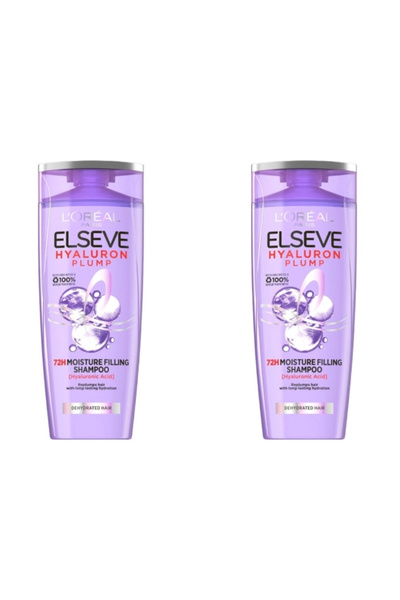 L'oreal Set 2 x Loreal Elseve sampon 400ml Hyaluron Plump
