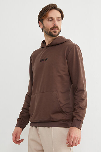 Fulla Moda Φούτερ με κουκούλα με στάμπα με κείμενο Look Beautiful