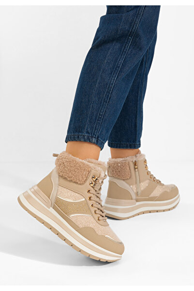 B T Shoes Sneakers με πλατφόρμα Nabila χακι