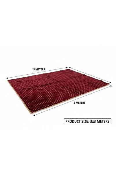 Biki Premium Saudi Made Picnic Mat, Foldable All-Terrain, 3x3 Metres