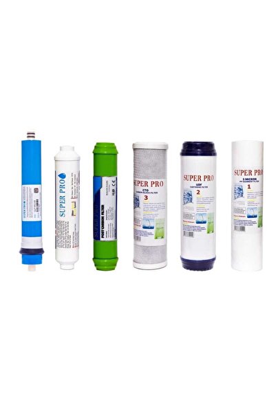 Superpro 6-stage filter set for home water purifiers