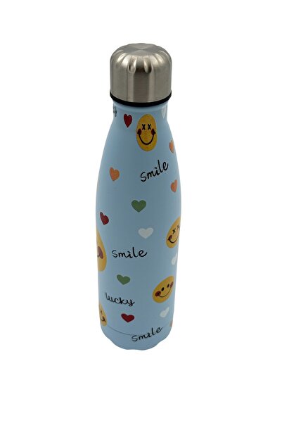B&D B&D Vaccum Flask Bottle Smiley Design 230ml , Blue