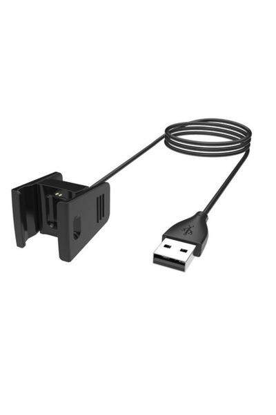 Edman Cablu de încărcare pentru Fitbit Charge 2, negru