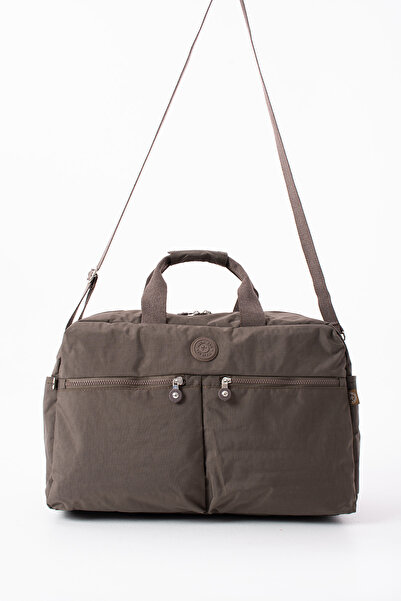 MEGA ÇANTA Klinkır Kumaş Su Geçirmez Unisex Büyük Boy El Valizi uzun askılı