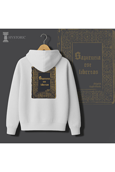 Hystoric Wear Matbaa Sırt Printed Hooded Sweatshirt