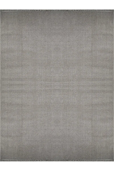 HALIVAR Bonny 1110 Gri Halı Sisal Bukle Dekoratif Kabartmalı Halı Tozsuz Salon Halısı Koridor