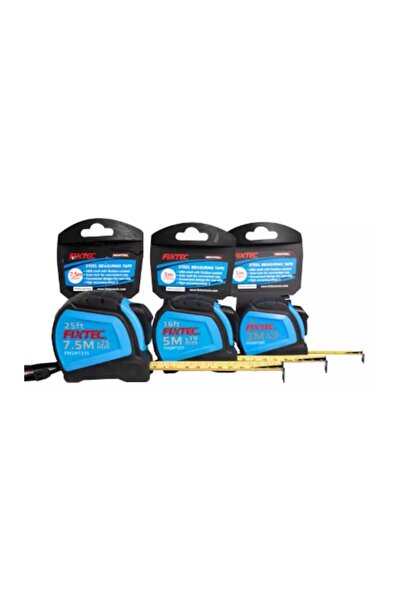 Fixtec Tape Measure 5m, Blue