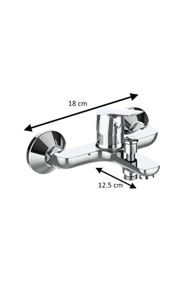 Zilan ZLN 8177 bath faucet with 1.5m hose and hand shower