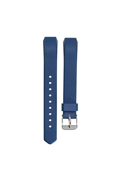 Edman Strap for Fitbit Alta / Alta HR with Buckle, Size S, Dark Blue
