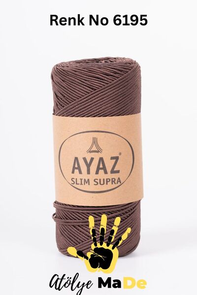 Ayaz Slim Supra -6195- Slim Supra 100gr 200m %80Pamuk %20Polyester