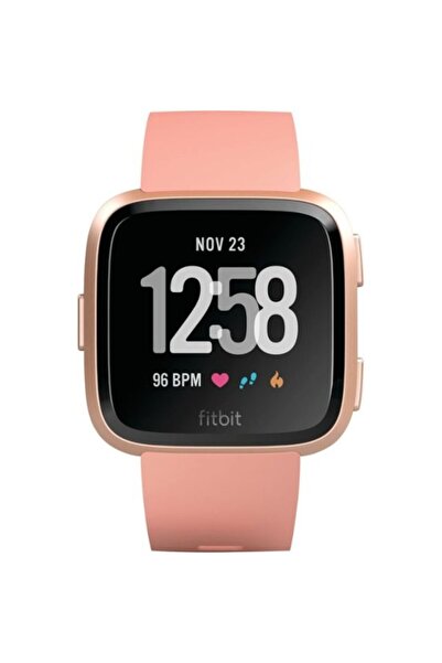 Edman Strap for Fitbit Versa / Versa 2, size L, Peach