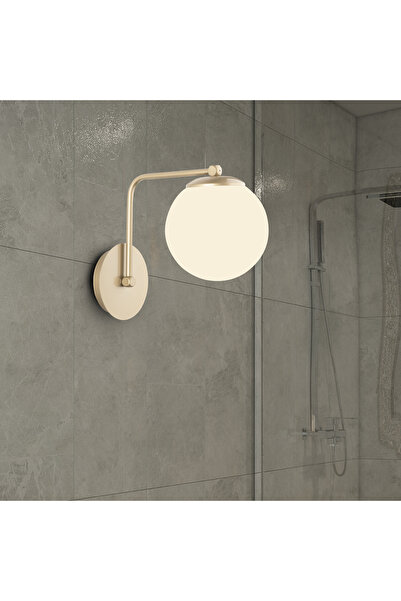 Squid Lighting Lampă de perete Star Gold, Squid Lighting, fier și sticlă, 15x26x22 cm, E27, 1 bec, max. 100 W