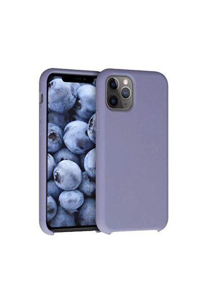 Edman Husă din silicon cu căptușeală din microfibră pentru iPhone 11 Pro - Al...