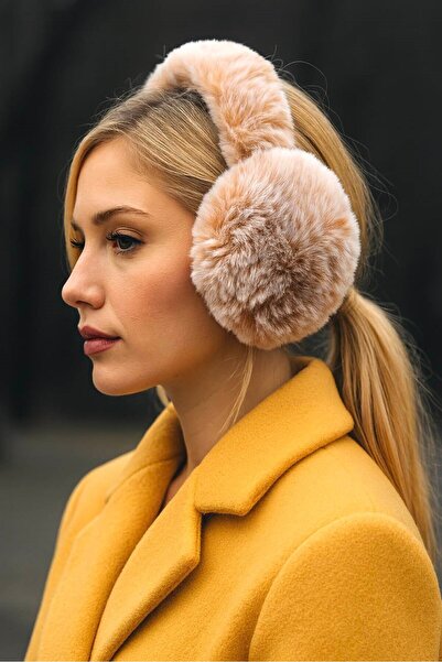 TAKIŞTIR Καφέ βελούδινα ακουστικά