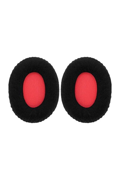 Edman set de 2 pernițe pentru căști HyperX Cloud (II/III) - Catifea, Roșu/Negru