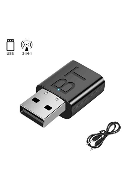 Edman BKTV Bluetooth 5 Adapter — Transmitter/Receiver, DAC 2-in-1, AUX/3.5 mm