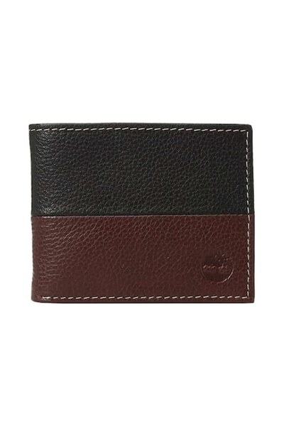 Timberland Core Sportz Men's Leather Wallet - Black/Burgundy