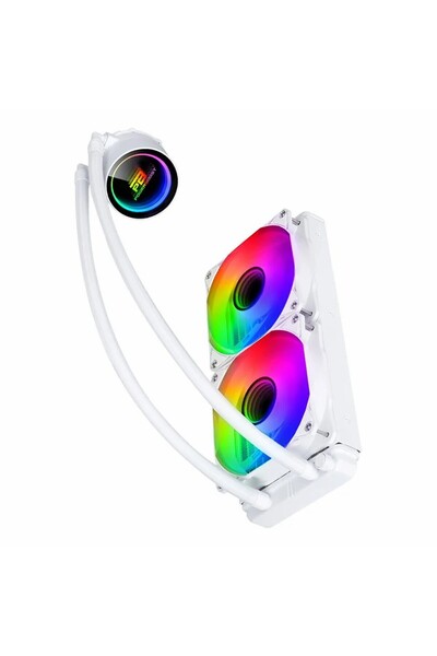 Power Boost Powerboost Deep 240 Argb 240mm Am5/1700P White Processor Liquid Cooler
