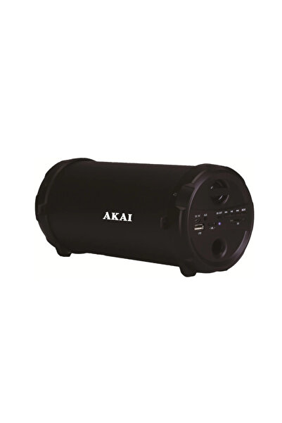 AKAI ABTS-12C portable speaker, FM radio, karaoke, black