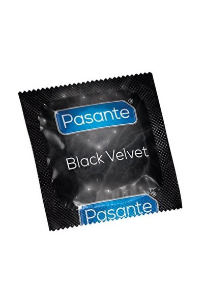 PASANTE Black Velvet Condoms - 50 pcs