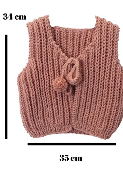 lelies Selanik Model El Örgüsü Bebek Yeleği