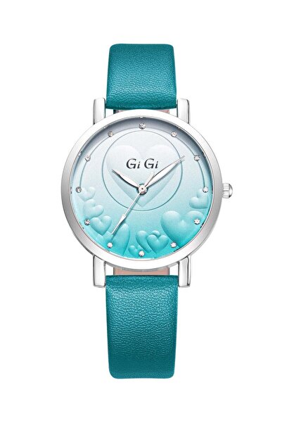 Gigi Women Wrist watch by Analog Watch Leather band Dial with Crystals