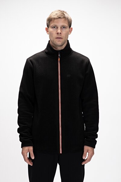 Bad Bear Sky Black Zippered Men's Fleece