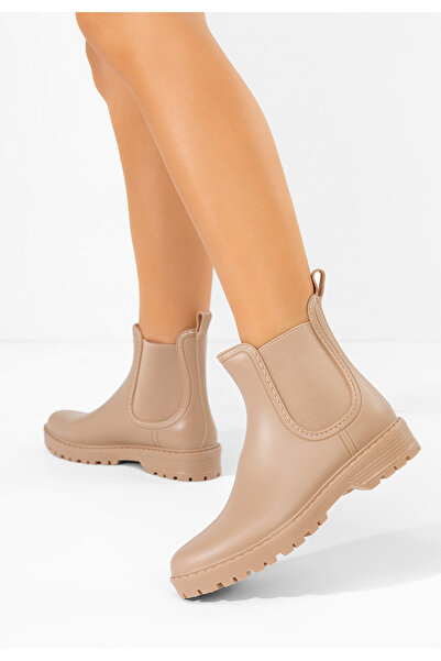 B T Shoes Γυναικεία Μποτάκια Palisora μπεζ